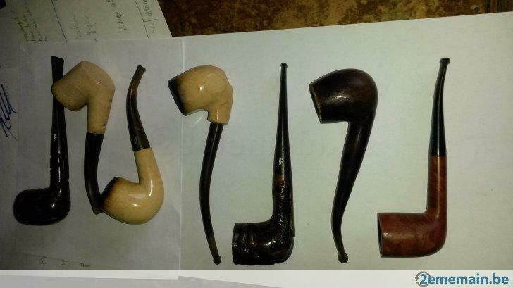 Pipes, Collections, Envoi, Utilisé, Boite à tabac ou Emballage
