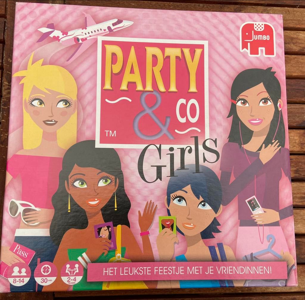 Spel Party en Co Girls, Hobby en Vrije tijd, Ophalen of Verzenden, Zo goed als nieuw