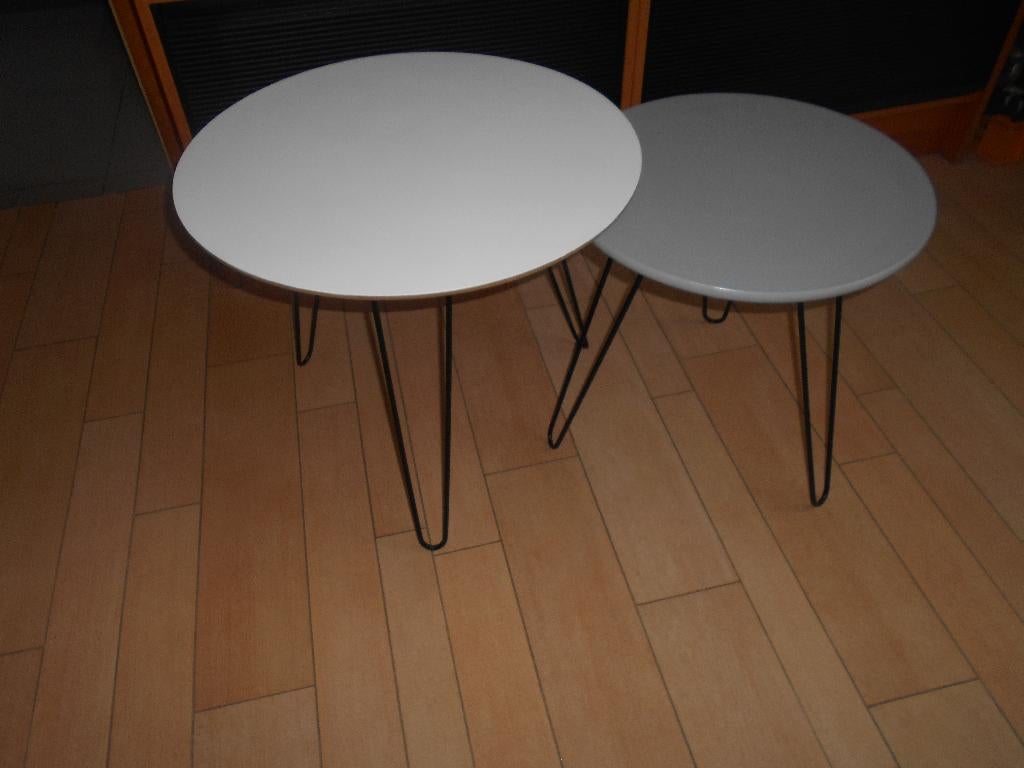 2 TABLES DE SALON DE QUALITE - URGENT, Maison & Meubles, Pièces pour table, Enlèvement, Comme neuf