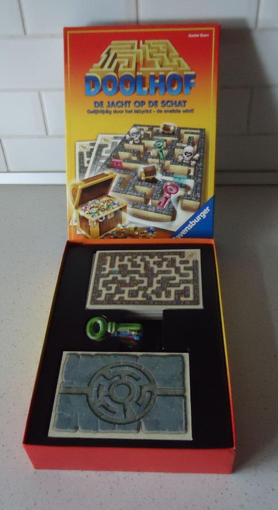 Doolhof " De Jacht op de Schat van Ravensburger Als Nieuw !!, 1 ou 2 joueurs, Enlèvement ou Envoi, Comme neuf, Ravensburger