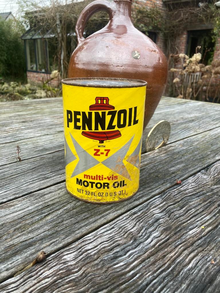 Pennzoil , olieblik, Collections, Enlèvement ou Envoi