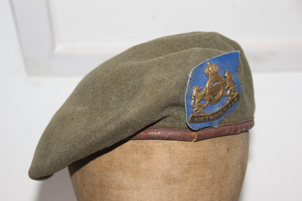 ABL Beret Quartier-Maitre et Transport (Logistique) 1955, Collections, Envoi, Armée de terre, Casque ou Béret