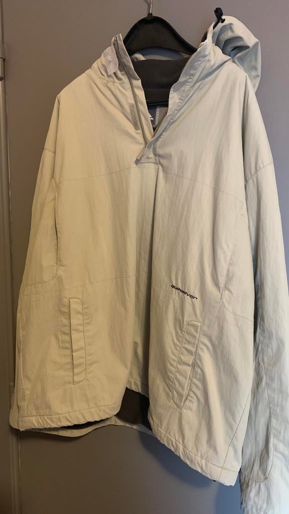 Beige gevoerde jas voor heren, maat L, Maat 52/54 (L), Beige, Ophalen of Verzenden, Zo goed als nieuw