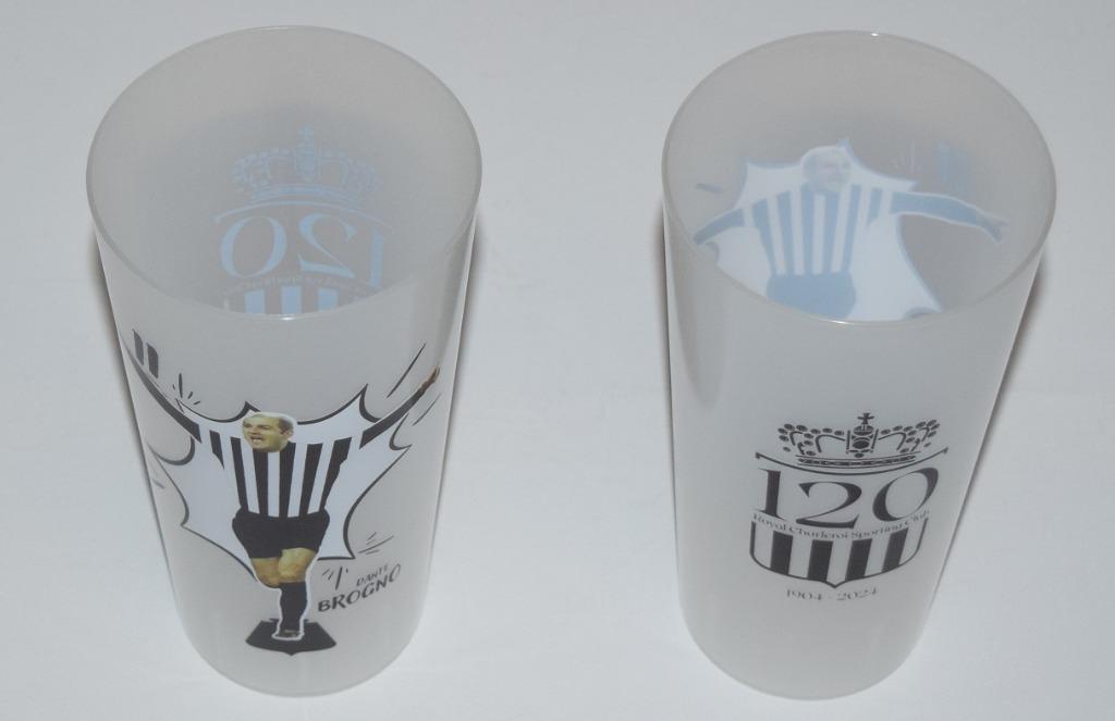 Sporting Charleroi/Gobelet en plastique/Dante Brogno, Envoi, Neuf, Autres types