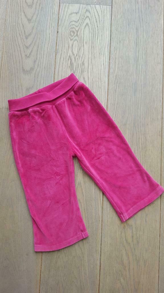 Fuchsia sponsen broek maat 80, Kinderen en Baby's, Ophalen of Verzenden, Zo goed als nieuw, Meisje, Broekje