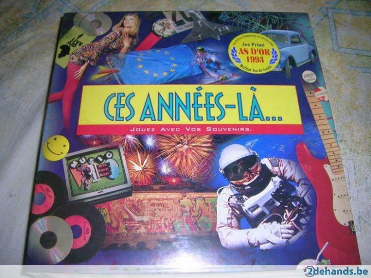 nieuw spel CES ANNEES-LA van MB (franstalig), Hobby en Vrije tijd, Gezelschapsspellen | Overige, Ophalen of Verzenden, Nieuw