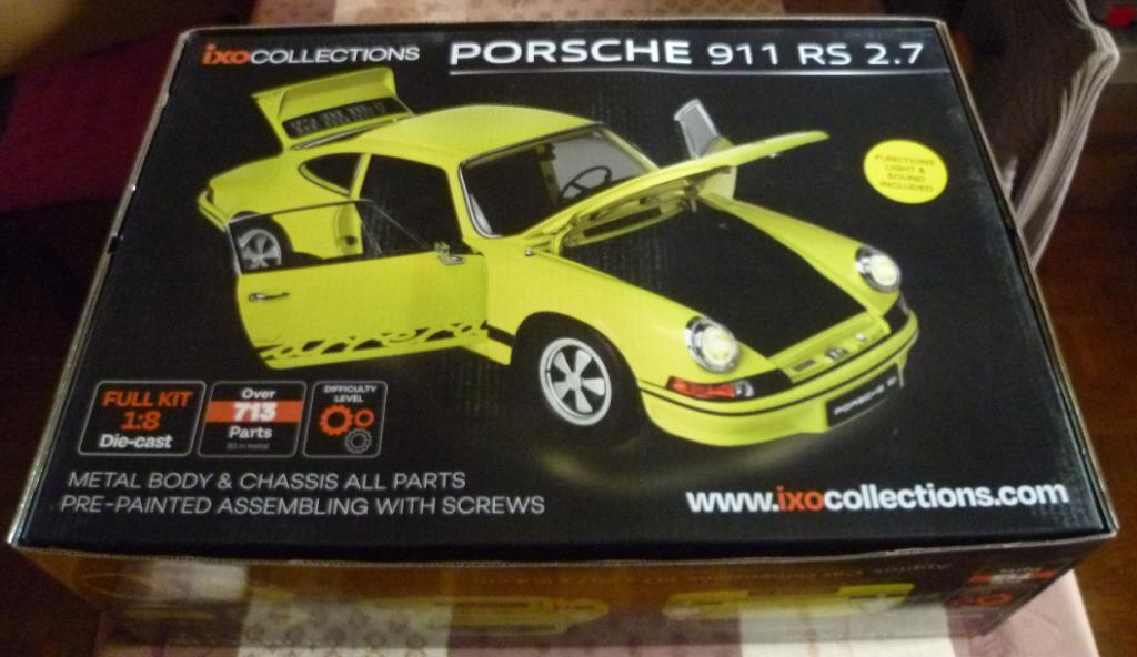 Ixo Porsche 911 RS 2.7 Carrera 1/8, Enlèvement, Neuf, 1:5 à 1:8, Voiture