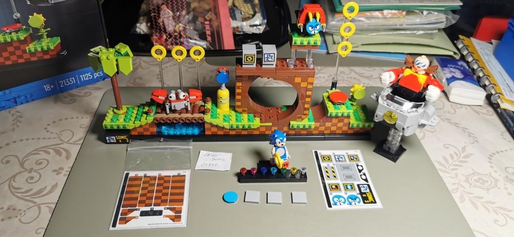 Lego Ideas Sonic 21331 - complet, Enlèvement ou Envoi, Comme neuf, Ensemble complet, Lego