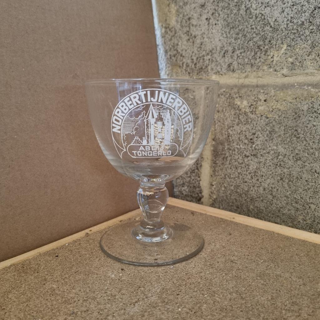 Verre Norbertijnerbier Abdij Tongerlo, Ophalen of Verzenden, Gebruikt, Glas of Glazen, Overige merken