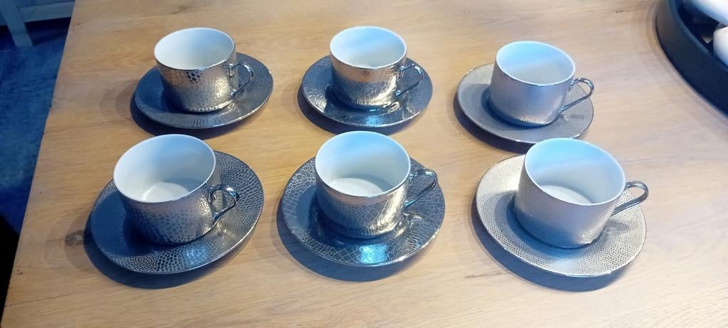 6 kopjes en 6 schotels Maison du Monde, Ophalen