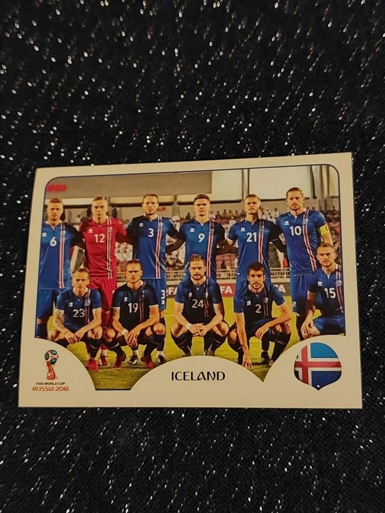 Panini / Sticker / IJsland / FIFA World Cup 2018, Verzamelen, Verzenden, Nieuw, Poster, Plaatje of Sticker