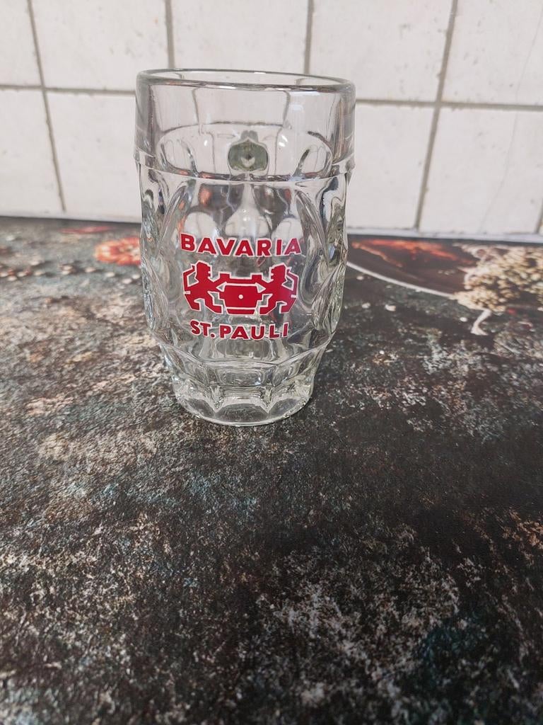 Chope à bière Old Bavaria, Collections, Marques de bière, Enlèvement ou Envoi, Comme neuf, Verre ou Verres, Bavaria