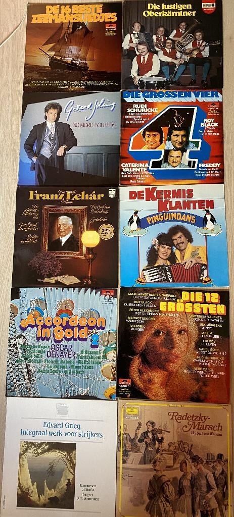 Oude LP's, Ophalen, Gebruikt