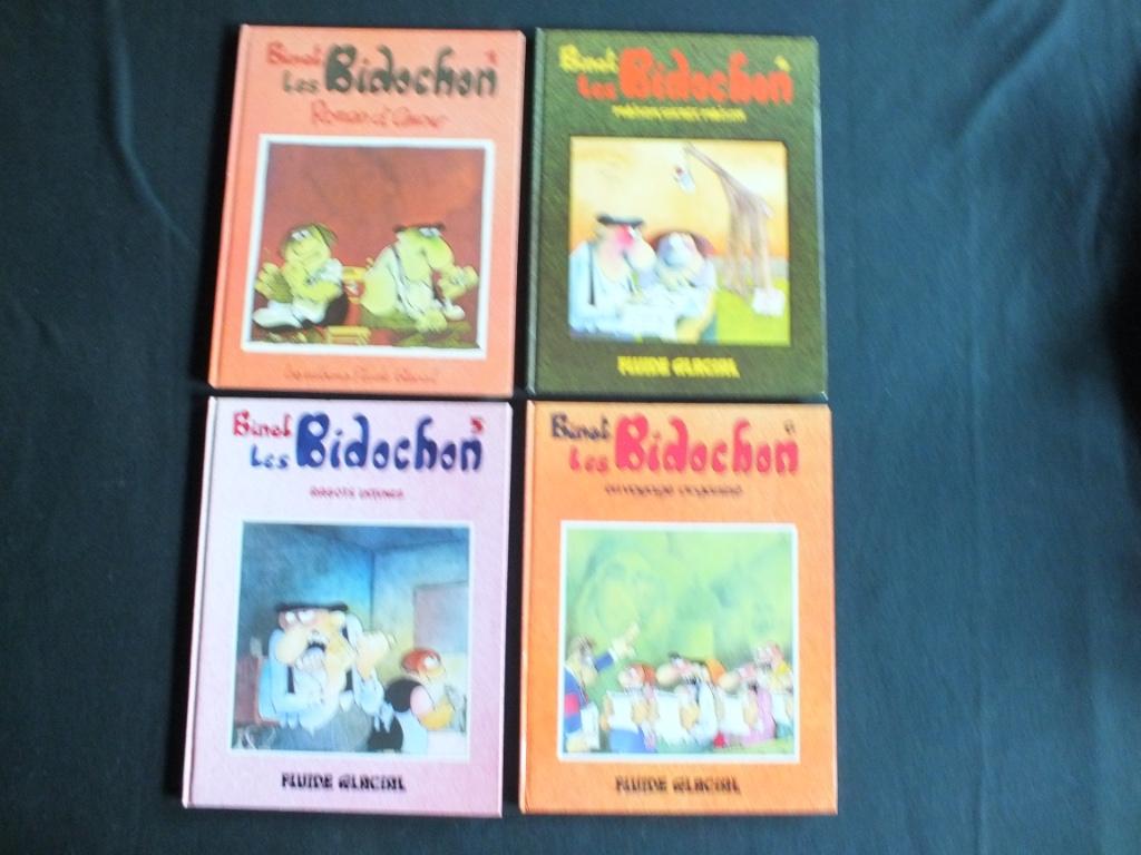 LES BIDOCHON (14 ALBUMS / 9 EO) EDITIONS FLUIDE GLACIAL, Livres, Série complète ou Série, Enlèvement ou Envoi, Comme neuf, BINET