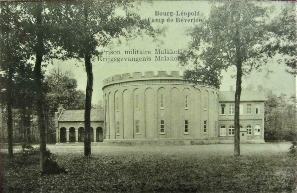 POSTKAART- BEVERLOO- KRIJGSGEVANGENIS MALAKOFF, Verzamelen, Ophalen of Verzenden, Ongelopen, Limburg