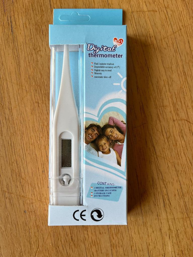 Digitale koortsthermometer, Ophalen of Verzenden, Nieuw, Overige typen