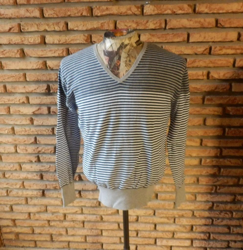 (26) -pull homme t.M gris bleu - zara man -, Vêtements | Hommes, Pulls & Vestes, Gris, Enlèvement ou Envoi, Comme neuf, Zara Man