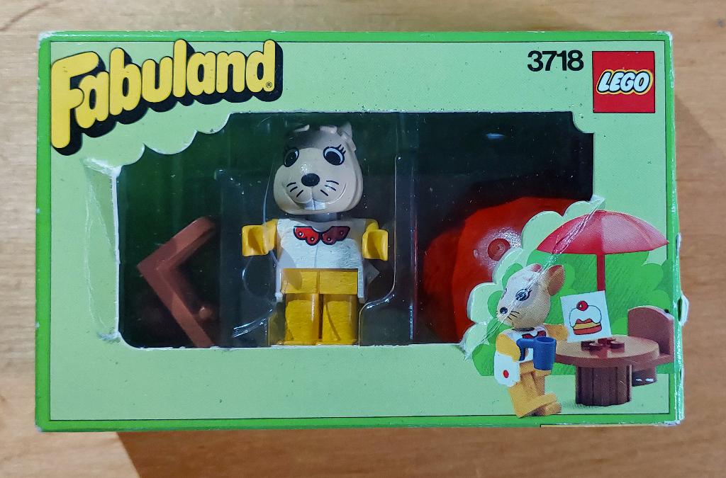 3718 LEGO Fabuland Outdoor Cafe with Bonnie Bunny (Int), Enlèvement, Comme neuf, Ensemble complet, Lego