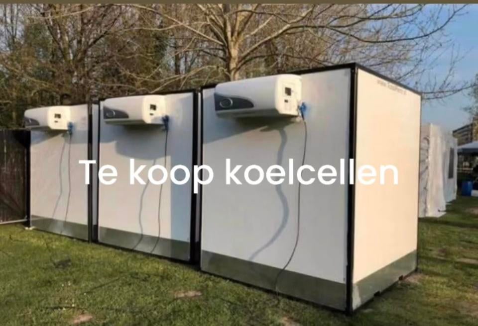 Te koop jong gebruikte koelcellen govi 2-2-2.35, Hobby en Vrije tijd, Feestartikelen, Gebruikt, Overige typen, Ophalen