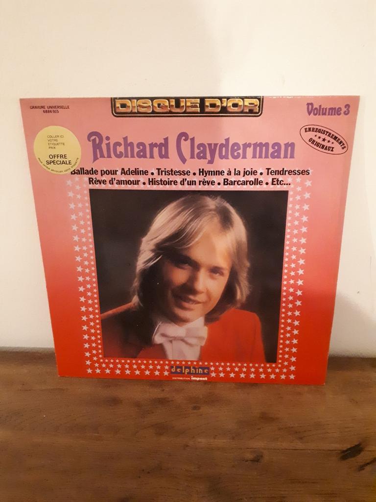 Lp: Richard Clayderman - Volume 3, Cd's en Dvd's, Ophalen of Verzenden