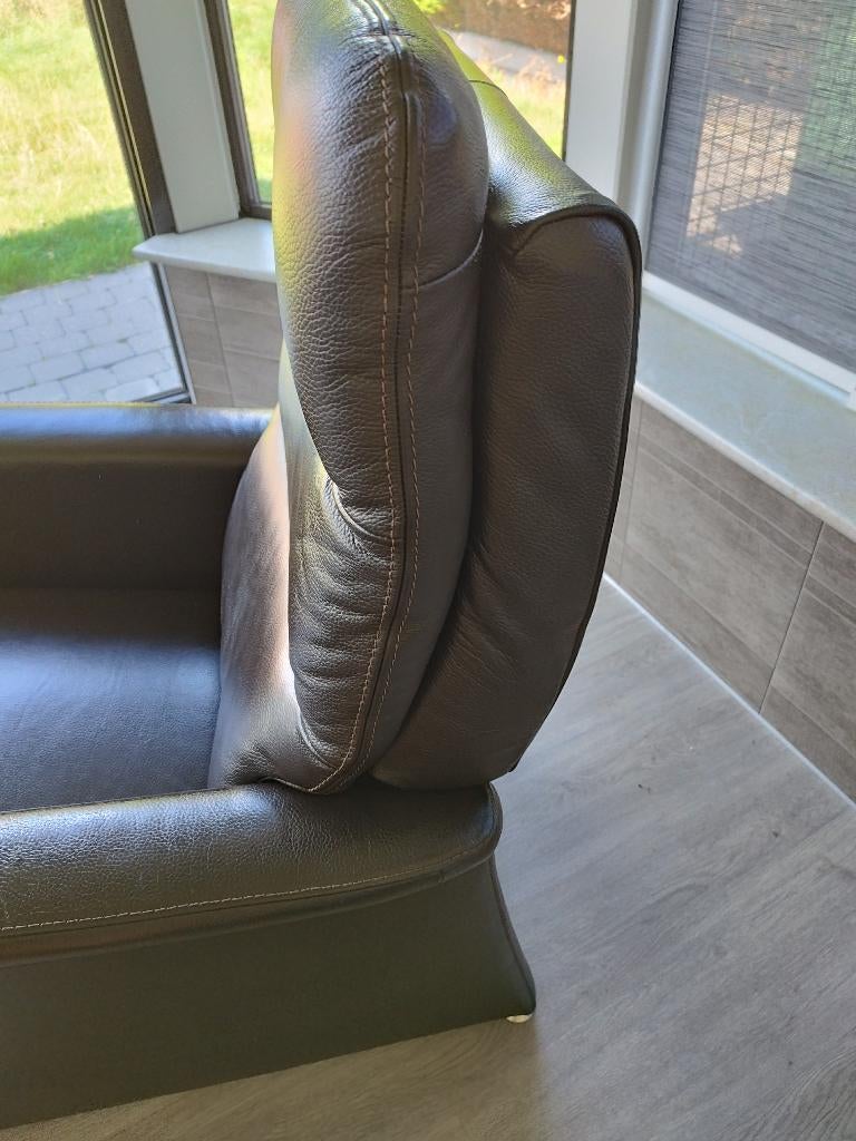 Lederen relax zetel - manueel, Enlèvement, Utilisé, Une personne, Cuir