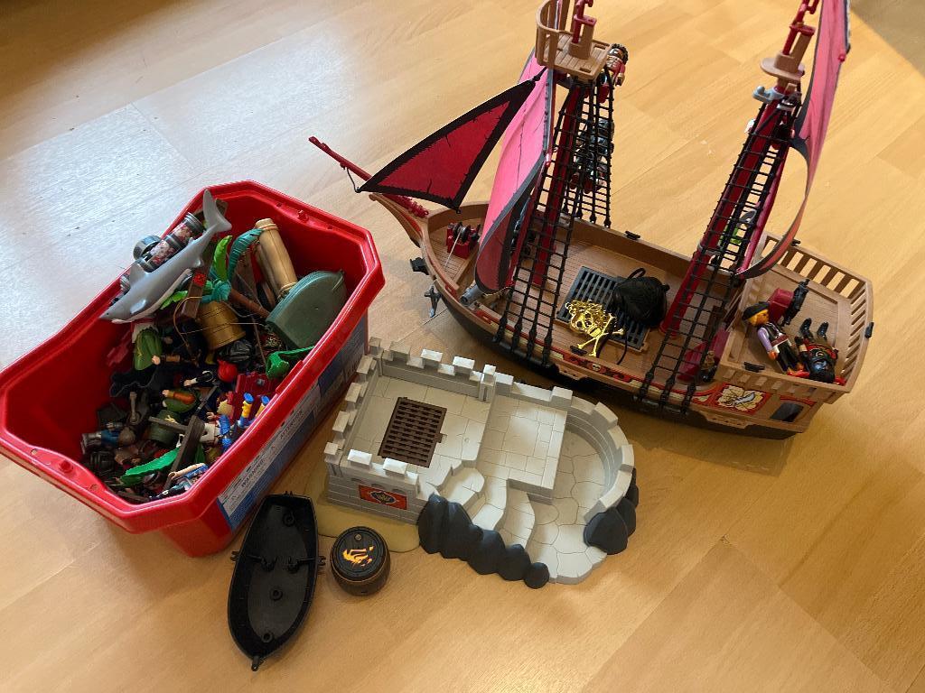Piraten speelgoed, Kinderen en Baby's, Speelgoed | Playmobil, Ophalen, Gebruikt