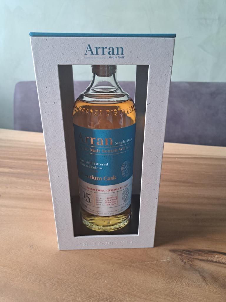 Arran Bourbon 15 jaar, Verzamelen, Wijnen, Overige gebieden, Overige typen, Nieuw, Ophalen of Verzenden