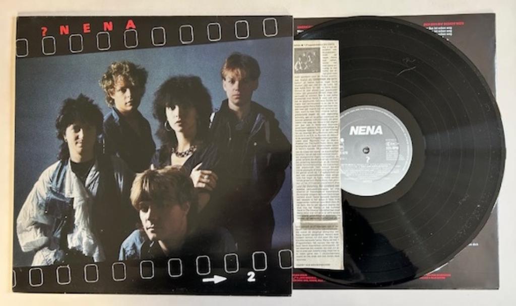 LP NENA - ? - FRAGEZEIGEN - DEUTSCHE WELLE, Cd's en Dvd's, Verzenden, Zo goed als nieuw, 12 inch, Poprock