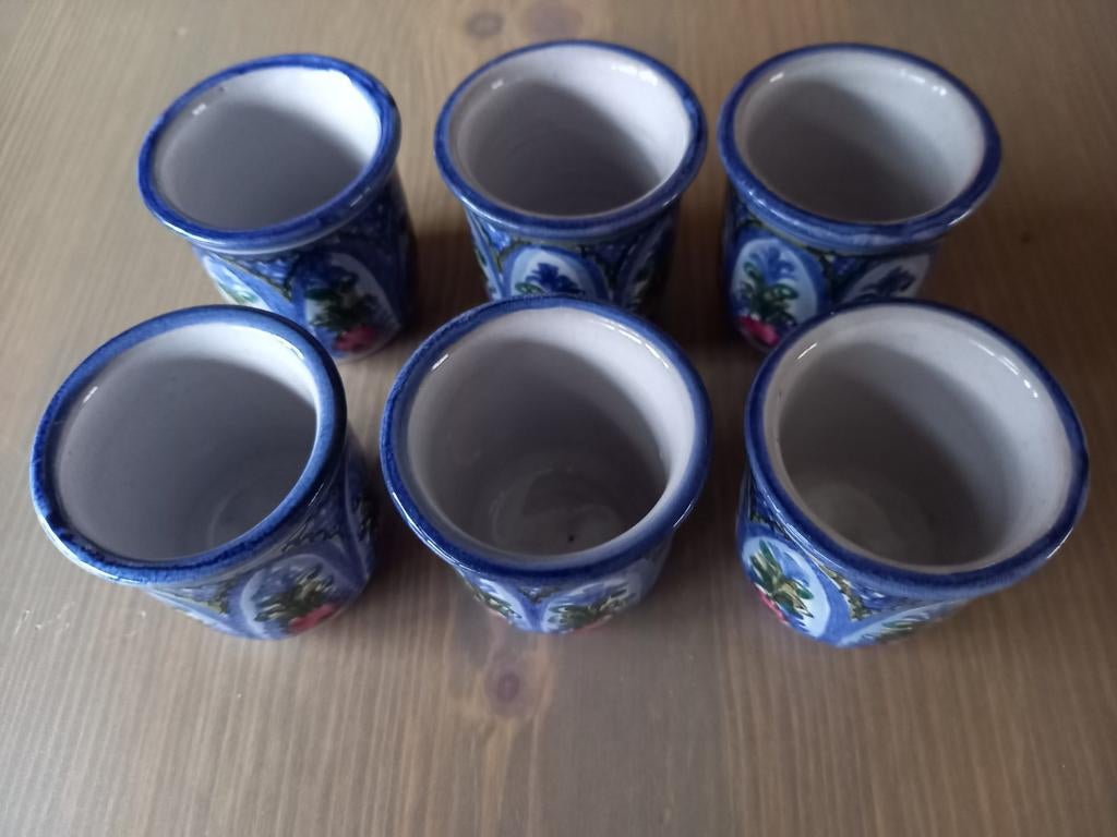 6 NOUVEAUX POTS DE FLEURS/POTS DE FLEURS ÉMAILLÉS, Enlèvement ou Envoi, Terracotta