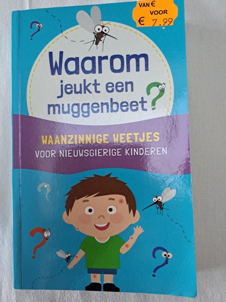 Waarom jeukt een muggenbeet?, Ophalen of Verzenden, Nieuw, Non-fictie