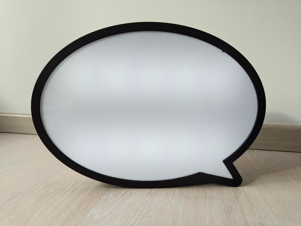 Lichtbox schrijfbaar, Ophalen of Verzenden, Gebruikt