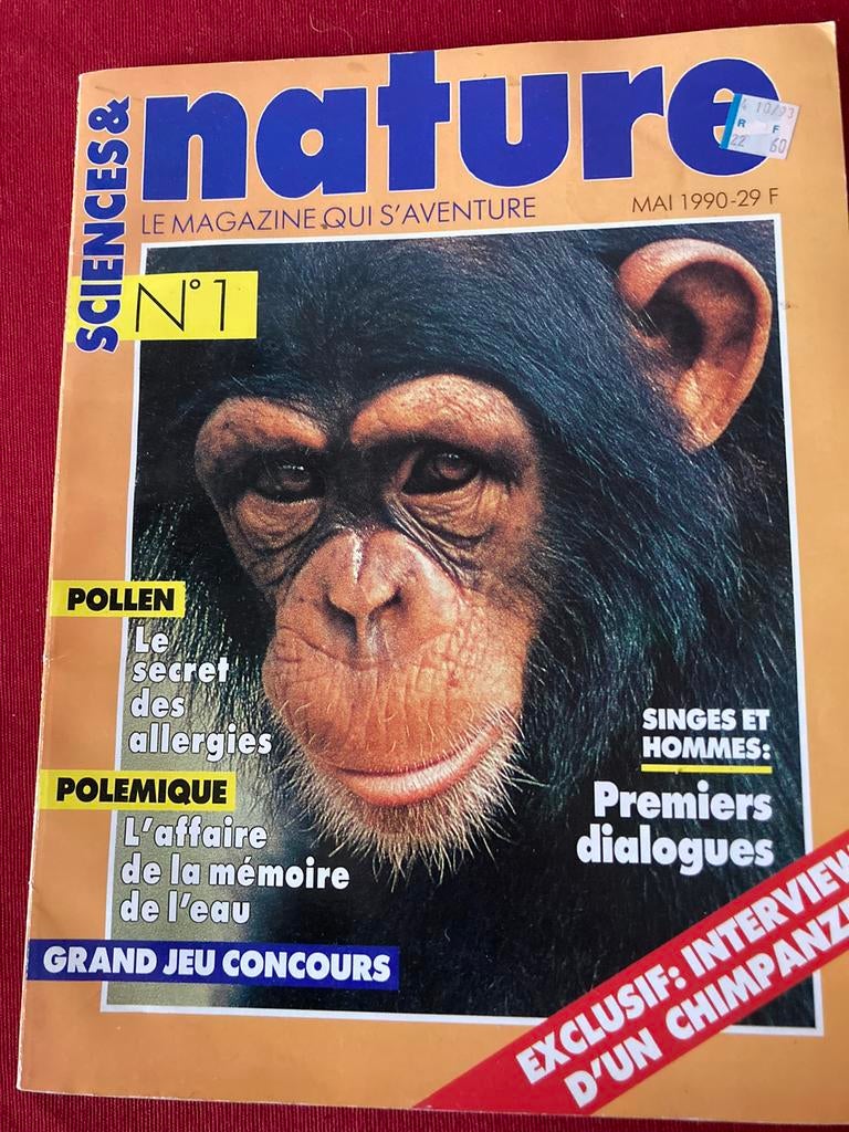 Nature 1990, Ophalen of Verzenden, 1980 tot heden, Tijdschrift