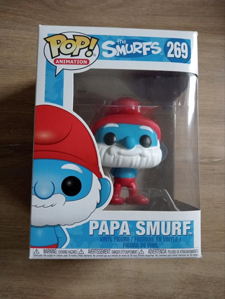 Funko pop Les Schtroumpfs #269 Papa Schtroumpf, Enlèvement ou Envoi, Comme neuf
