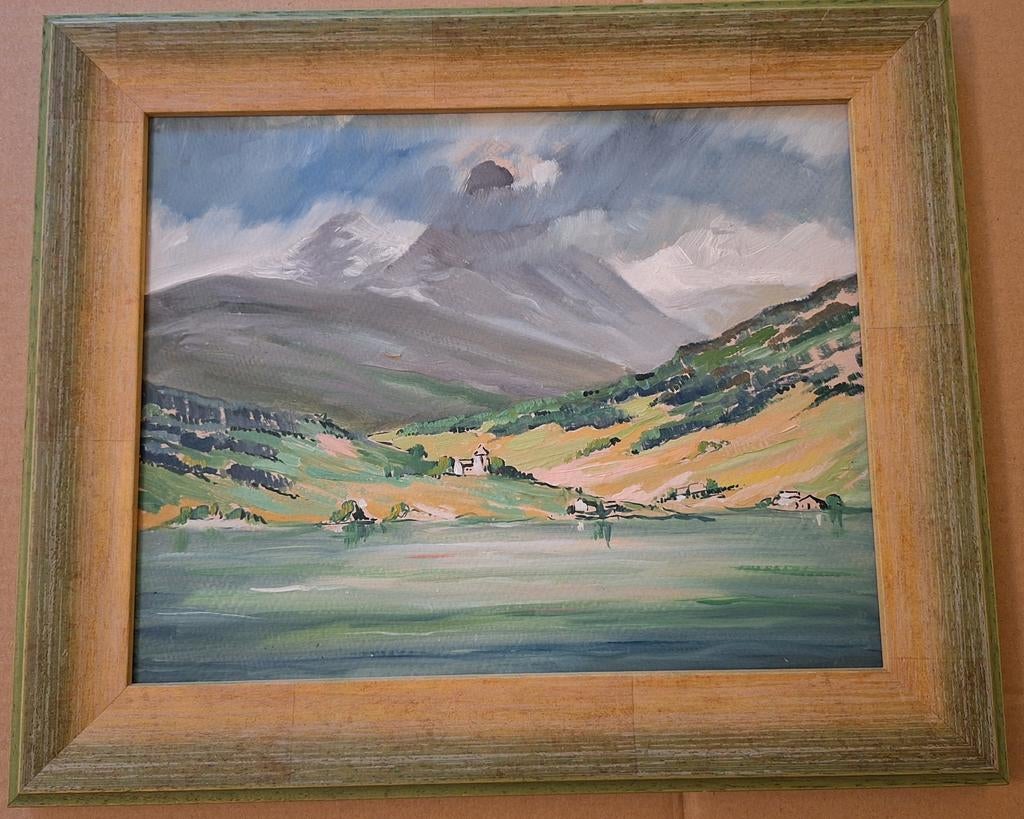 Schilderij van Robert Lombaerts, Ophalen