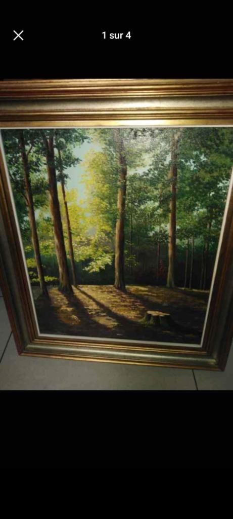 Tableau œuvre d'art ( R Pauwels), Antiek en Kunst, Kunst | Schilderijen | Klassiek, Ophalen, Gesigneerd