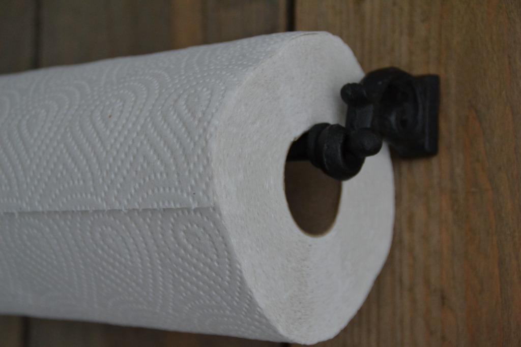 KEUKENROLHOUDER ~ strak muur gietijzer~ landelijk, Ophalen of Verzenden