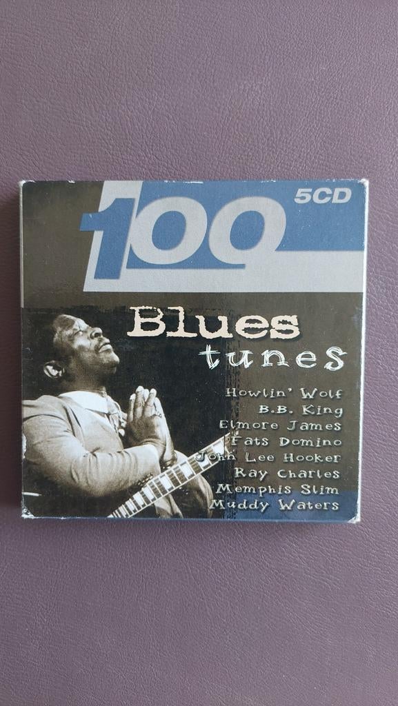 100 Blues Tunes 5 cd's, Ophalen of Verzenden, Zo goed als nieuw, Blues