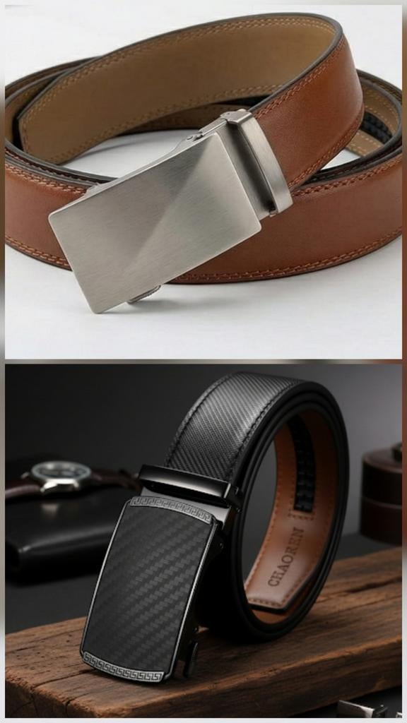 Ceinture Homme – Automatique / Cuir & Fibre Carbone – NEUVE, Vêtements | Hommes, Ceintures, Enlèvement, Noir, Ceinture