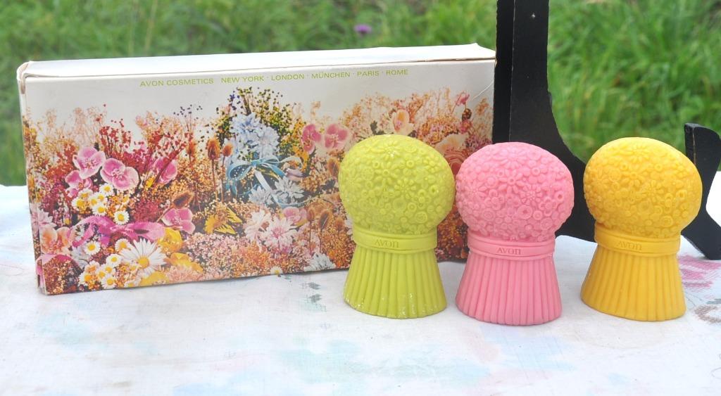 savon avon vintage comme neuf flowers, Ophalen of Verzenden, Zo goed als nieuw