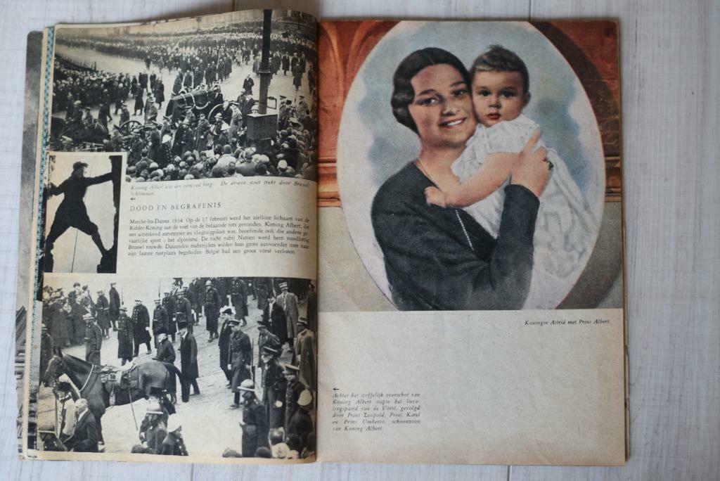 Notre famille royale, ancien magazine, Enlèvement ou Envoi, Avant 1940, Photo, Utilisé