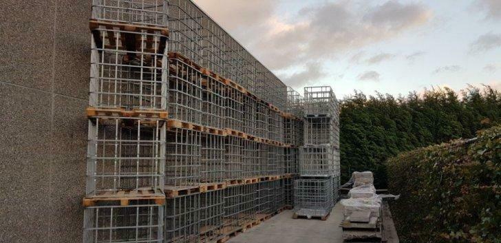 ibc kooien op houten pallet, Doe-het-zelf en Bouw, Zo goed als nieuw