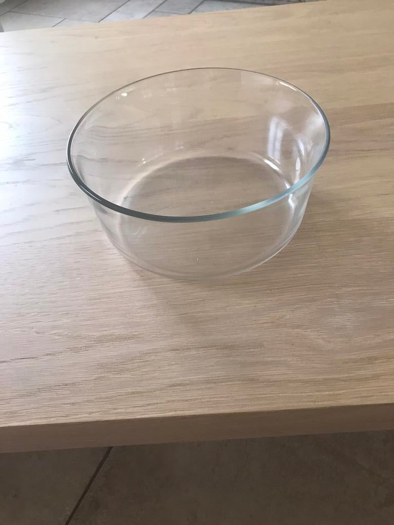 Glazen kom, Ophalen of Verzenden, Zo goed als nieuw, Glas, Kom(men)