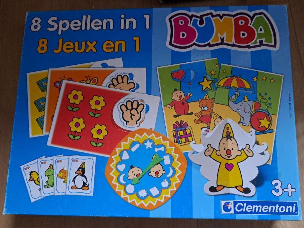 Bumba 8 spellen in 1 in zeer goede staat, Kinderen en Baby's, Speelgoed | Overig, Ophalen, Gebruikt, Jongen of Meisje