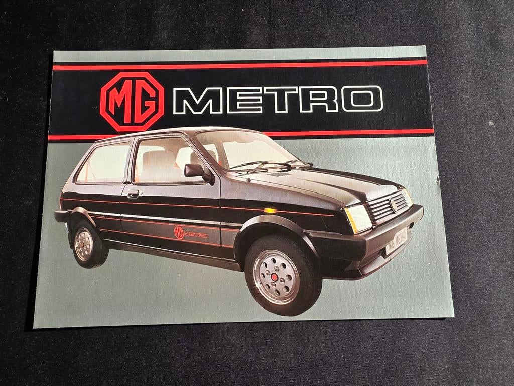 Brochure MG Metro, Ophalen of Verzenden