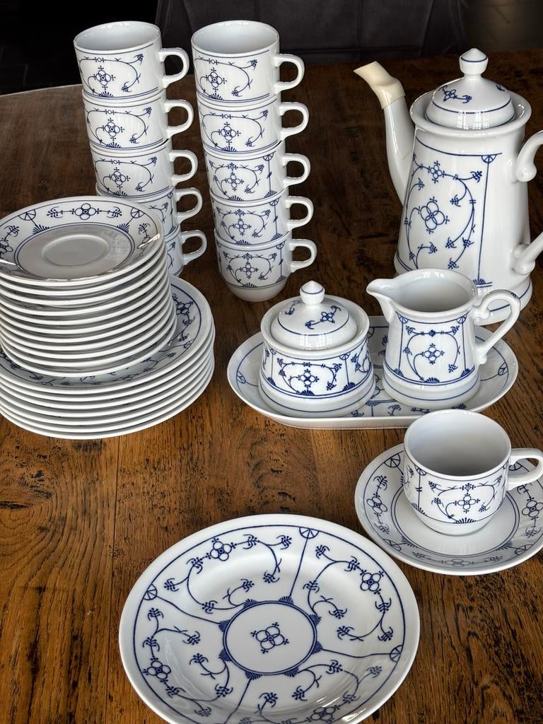 Koffieservies Jäger&Blau Saks, Ophalen