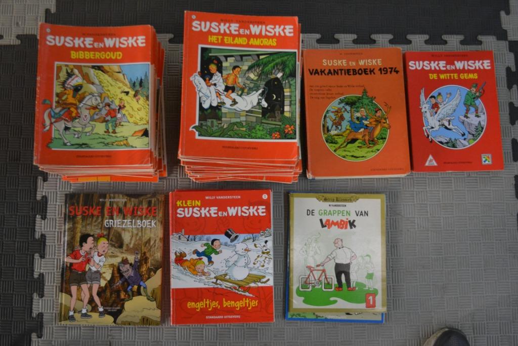 Suske en Wiske diverse collectie '70 '80,  + Lambik, Boeken, Meerdere stripboeken, Ophalen of Verzenden, Gelezen, Willy Vandersteen