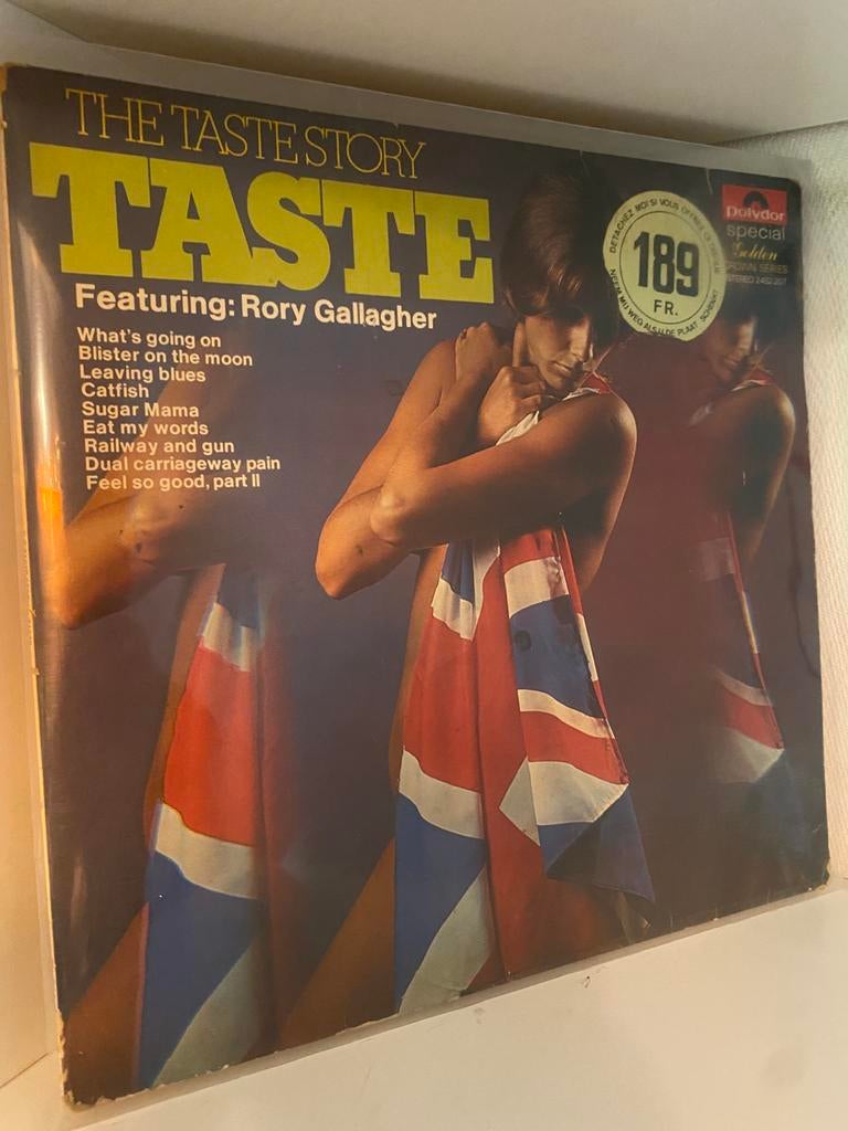 Taste Featuring Rory Gallagher – The Taste Story - Belgium, Envoi, Utilisé