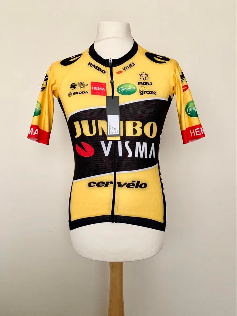Jumbo Visma 2022 issued to Wout Van Aert Giro Vuelta shirt, Ophalen of Verzenden, Nieuw, Kleding