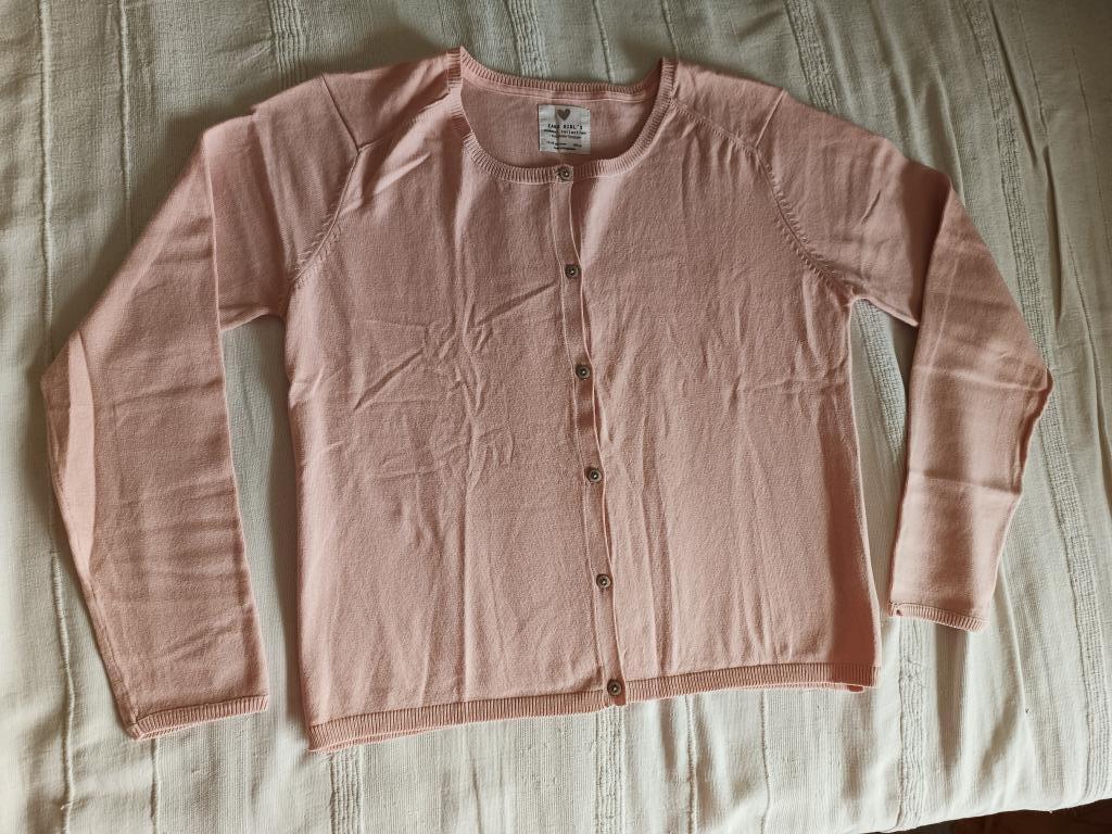 Gilet rose Zara 13-14 ans, Enlèvement ou Envoi, Pull ou Veste, Zara, Utilisé