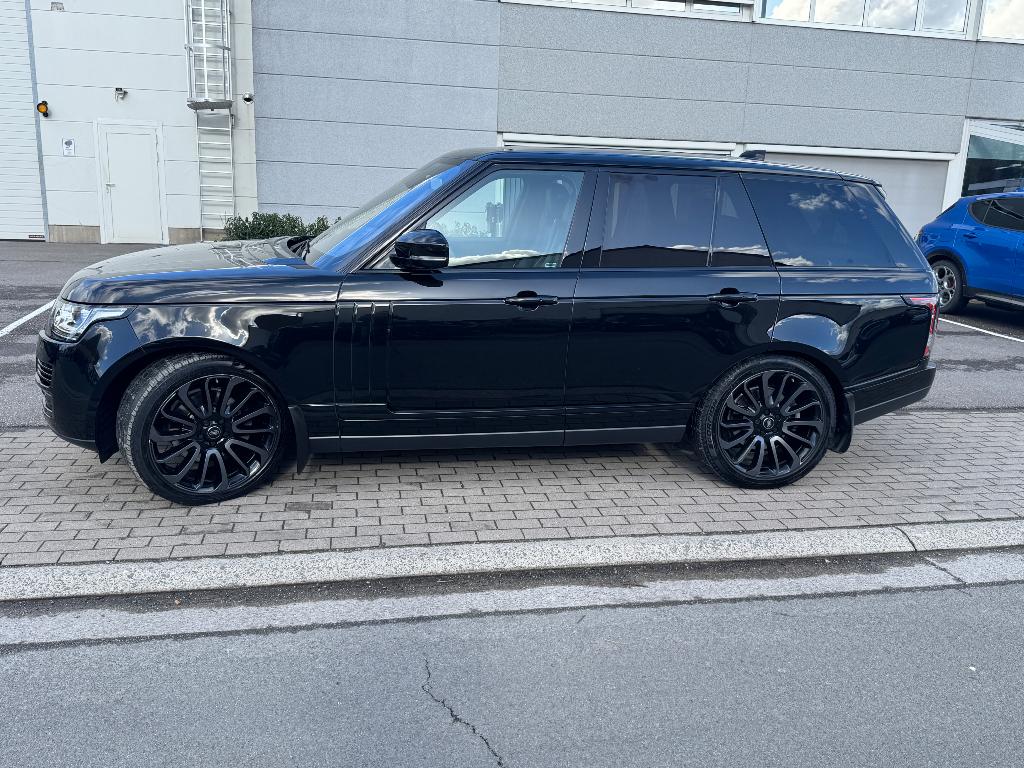 Range Black euro6 nieuwstaat Btw trekhaak , Apple CarPlay, Auto's, Automaat, Zwart, Leder, Bedrijf